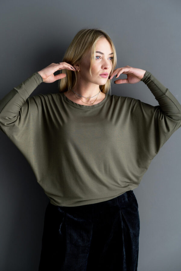 Bluzka Seduce • Wiskoza — Zielony — zdjęcie 1 z 6