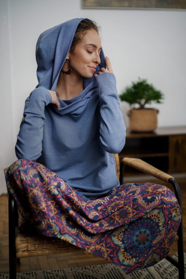 Bluza Shanti • Bawełna — Niebieski — zdjęcie 1 z 6