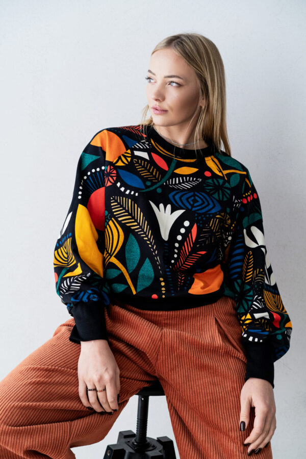 Bluza Flores - Bawełna — zdjęcie 2 z 4